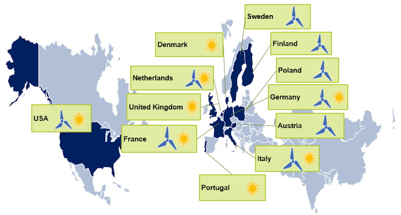 Renewables Map